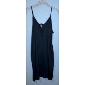 Van Winkle Co Slip Dress Small Black Sleeveless Pajamas